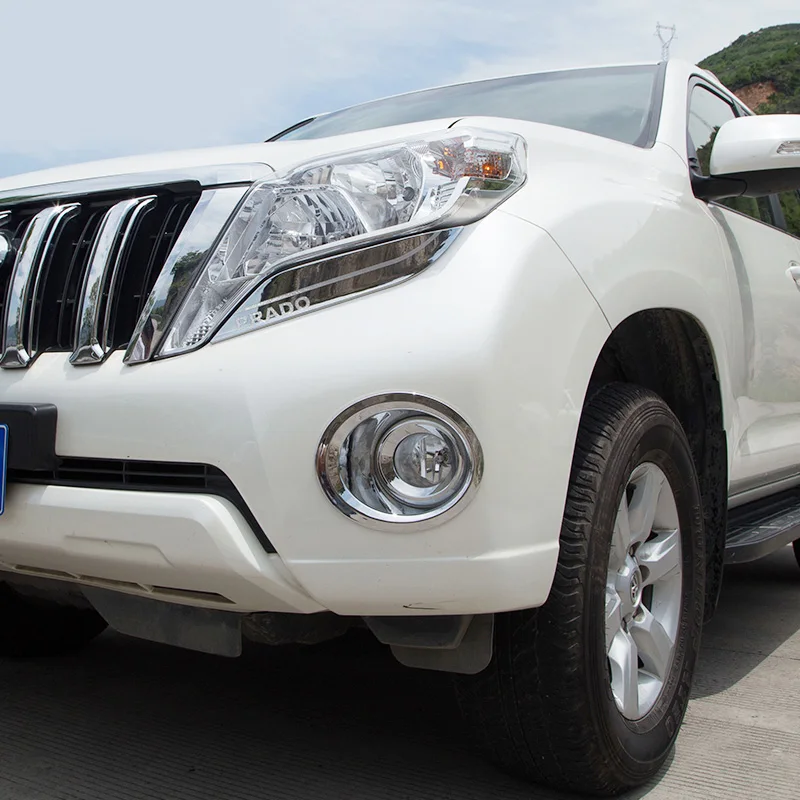 10-19 для Toyota Prado задний противотуманный Абажур 2700 передний рамка украшение