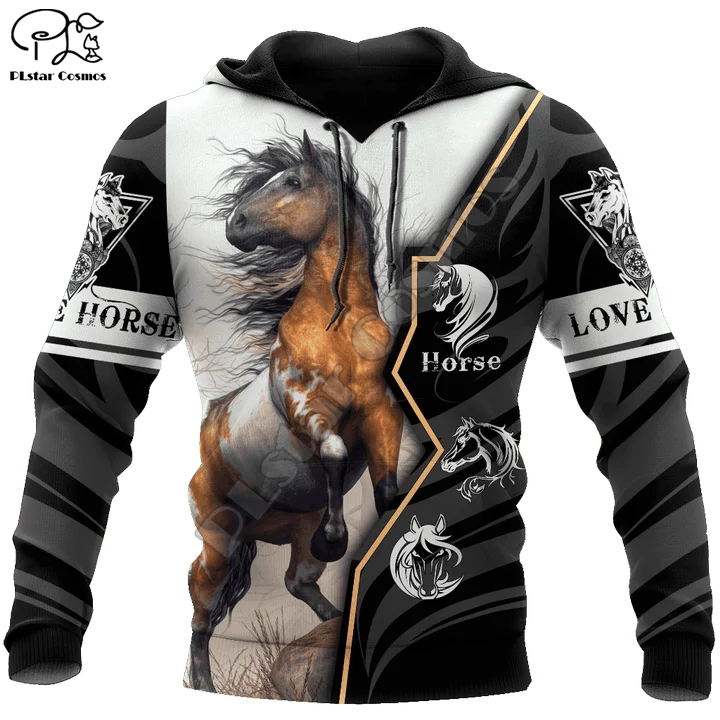

PLstar Cosmos Love Racing Horse Animal New Fashion Pullover Funny 3Dprint Unisex zipper/Hoodies/Sweatshirt/Jacket/Men/Women B-10