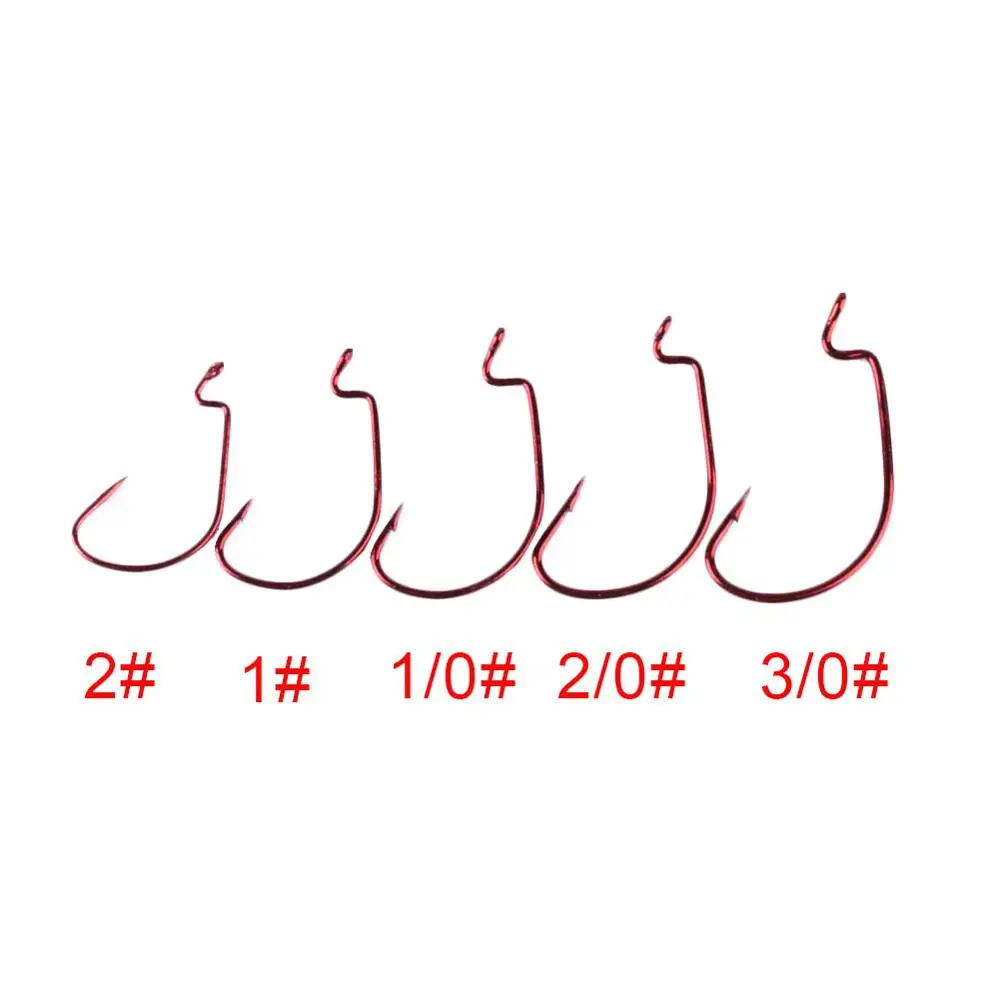 Высокого качества сталь бронзовых морских рыболовных крючков смешанные Размеры