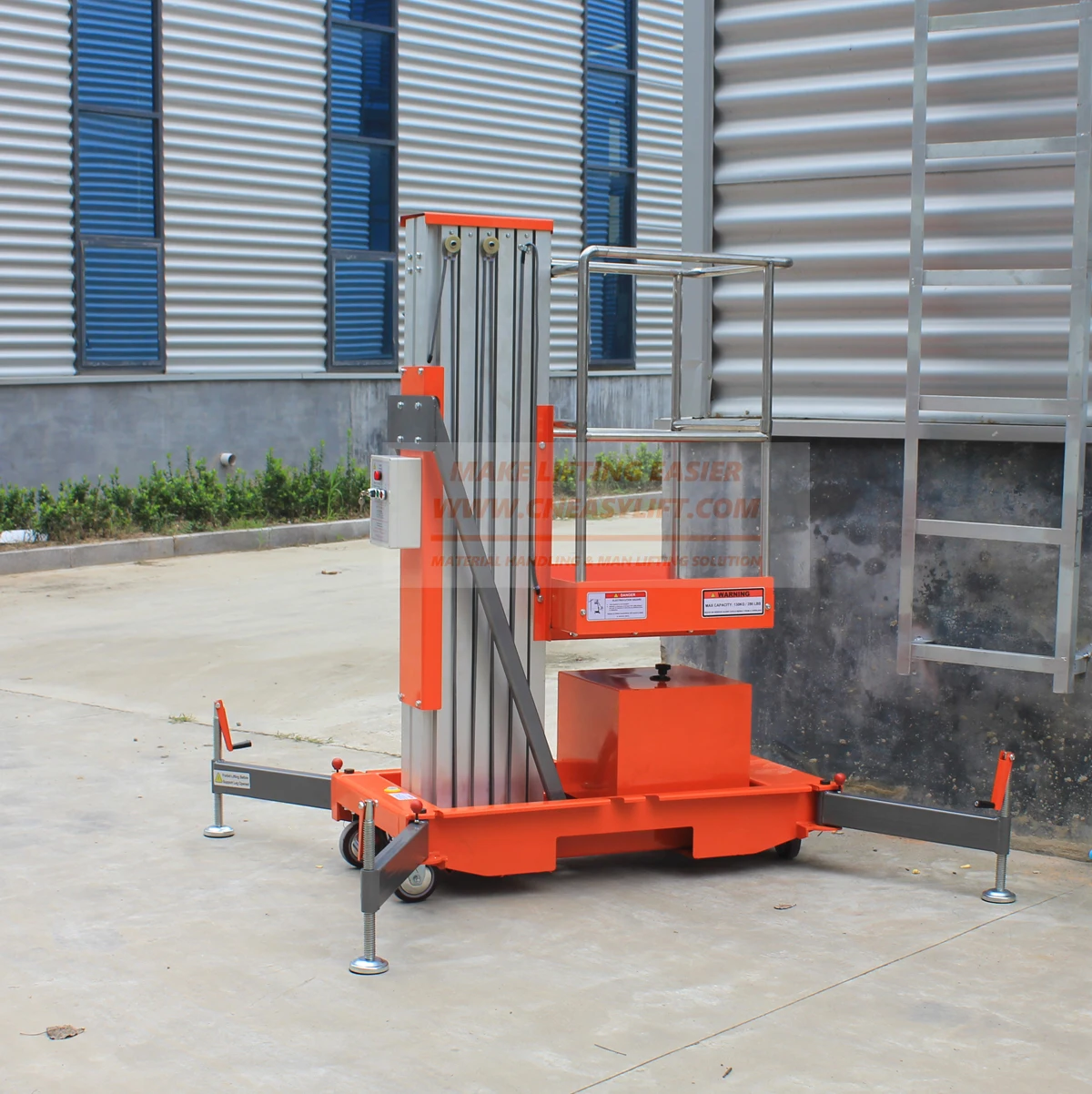 Алюминиевая мачта портативная подъемная платформа небольшая платформа| |