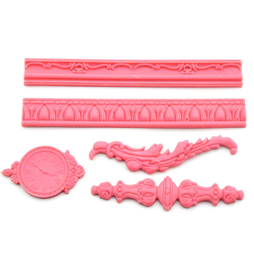 Римская колонна рельефная силиконовая форма для торта украшение дня рождения