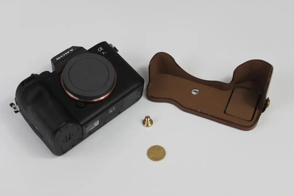 Чехол из искусственной кожи для камеры Sony A7R4 A7RIV A7Rm4 A7R IV | Электроника