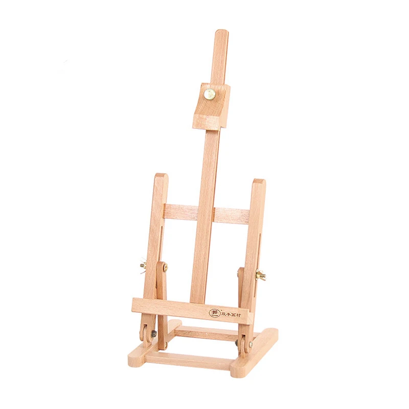Деревянный Настольный мольберт из бука Складная Настольная подставка эскизный