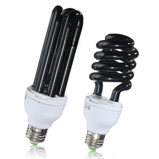 

E27, 40 Вт, УФ-фонарь, черная лампа CFL, лампа 220 в, форма: спиральная мощность, напряжение 40 Вт, 220 В