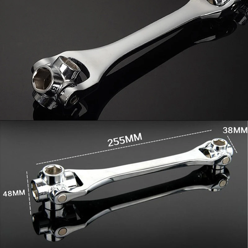 1Piece Household Wrench 8-21mm 8 IN 1 Socket Spanner Key Multi Tool Hand Tools | Инструменты