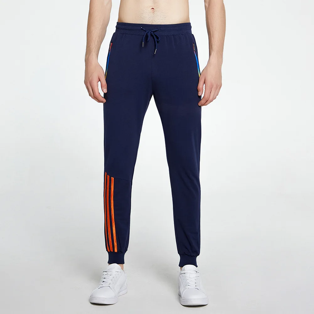 

Casual Pants Men's Spring And Autumn 2021 Men's Striped Sports Breathable Clothing Running Fashion Trousers Men's Footwear Pants