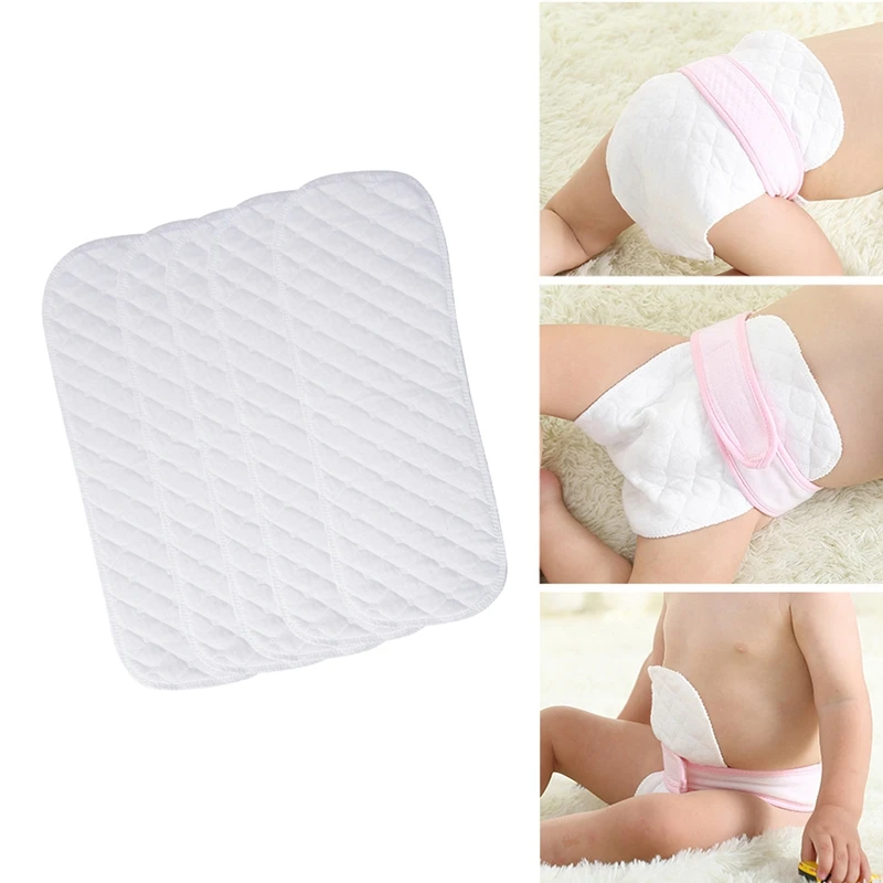 20 шт. многоразовые подгузники из ткани хлопковые вкладыши для подгузников