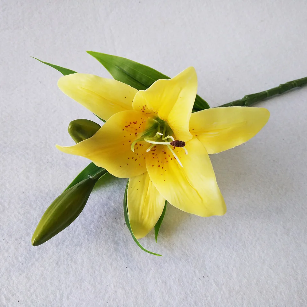 

1pc Artificial Lily Flower Home Wedding Decoration