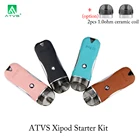 Квадроциклы Xipod стартовый набор XI Pod 650 мАч батарея 2 мл емкость 1.0ohm керамическая катушка электронная сигарета картридж стартовый набор