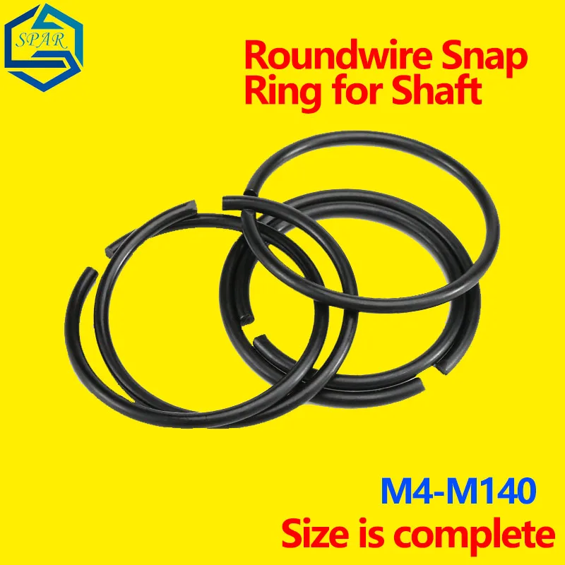 

Марганцевая сталь кольцо для вала 70 Roundwire Snap Ring ￠4-￠140