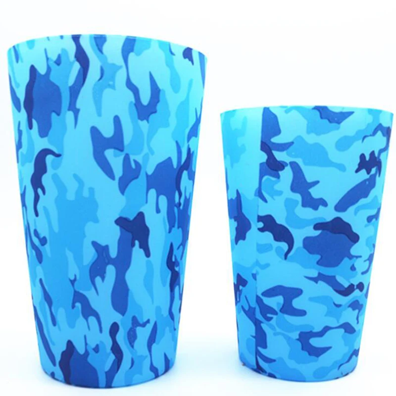Портативная пивная чашка для вина популярная камуфляжная складная путешествий