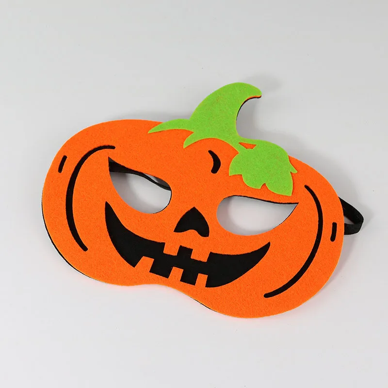 &quotСкелетная&quot тема тыквенная милые фетр на Хэллоуин с надписью Trick or treat маски