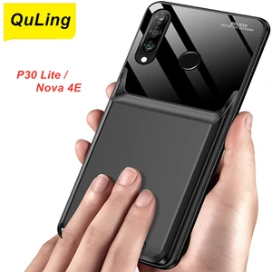 quling 10000 mah for huawei p30 lite battery case battery charger bank power case for huawei nova 4e battery case free global shipping
