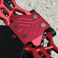 rc car aluminum alloy protective cover rear bottom plate guard board upgrade parts for arrma 17 4wd mojave 6s ara106058 t1t2