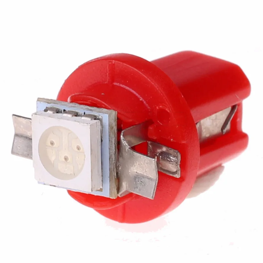 Новый Красочный B8.5D 509T B8.5 5050 Led 1 SMD T5 лампа Автомобильный датчик Speedo приборной
