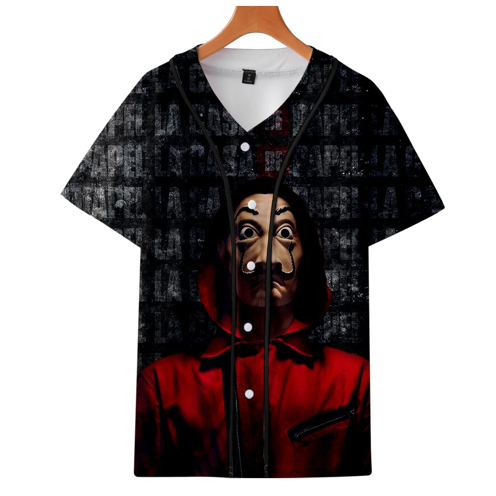 Новинка модная забавная футболка с 3D тропическим принтом в виде маски салварора