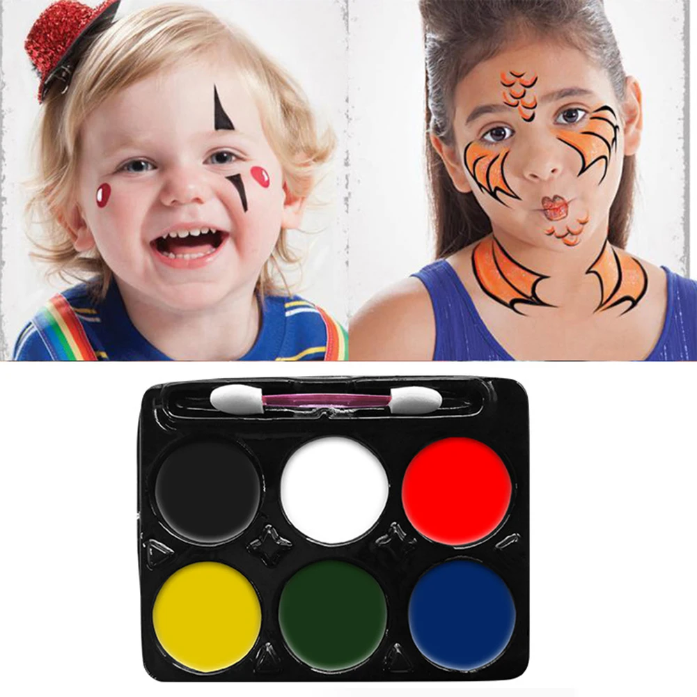 Палитра для макияжа тела Водорастворимая Экологически чистая Нетоксичная