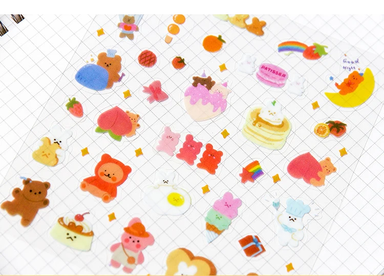 1 шт./упак. Rainbow Shop серии настенные наклейки для детской DIY дневник в стиле Скрапбукинг фото Ablums