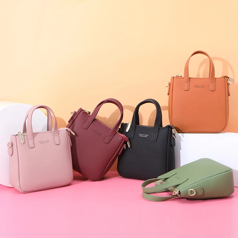 Новые маленькие сумки на плечо женская кожаная сумка через сумка-мессенджер