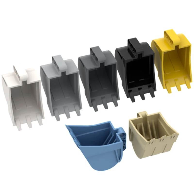 Техническая Лопата для кирпича 4x5x7 (24120/77040) MOC, строительный блок, передняя лопата, «сделай сам», развивающие игрушки, часть 2 шт./лот