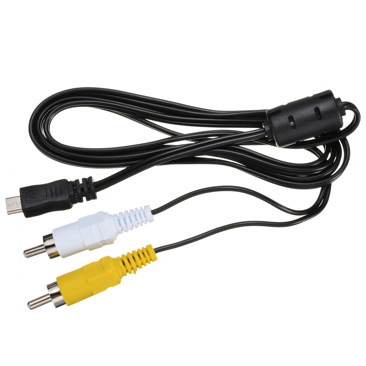 Горячая 150 см микро USB штекер 2 RCA AV аудио видео кабель адаптер компонент преобразователя шнура для мобильного телефона