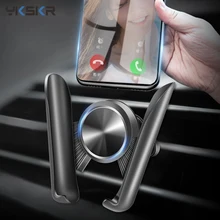 Car Phone Gravity Holder Stand Cell Air Vent Mount Support For iPhone 8 X Samsung s20 Car 360 Rotation Auto Grip Car Accessories