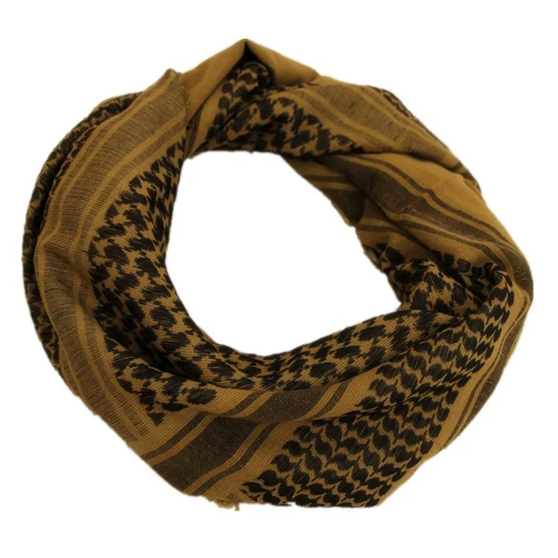 Тактический Keffiyeh Shemagh пустынный шарф в арабском стиле накидка на шею