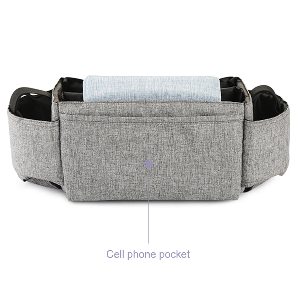 

Baby Care Multifunction Straps Stroller Use Storage Bag Collection Shopping Flip Type Diaper Organizer Hanging Portable Durable
