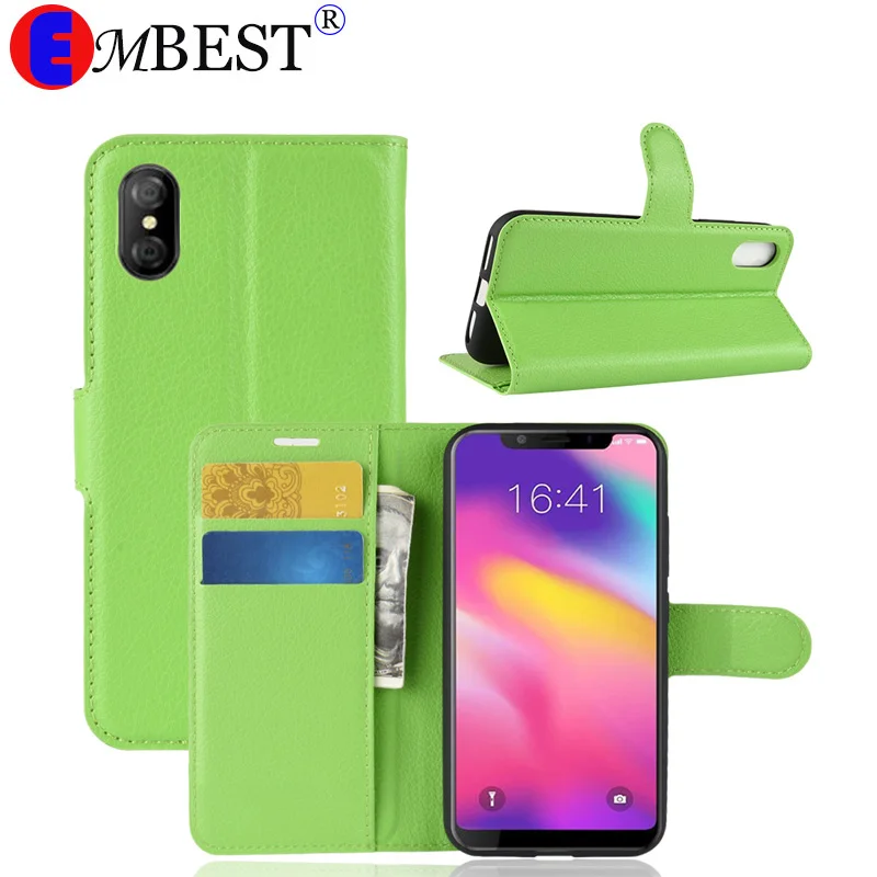 EMBEST для Blackview A7 A20 A9 A10 A30 Pro роскошный кожаный кошелек Подставка чехол телефона дл R6