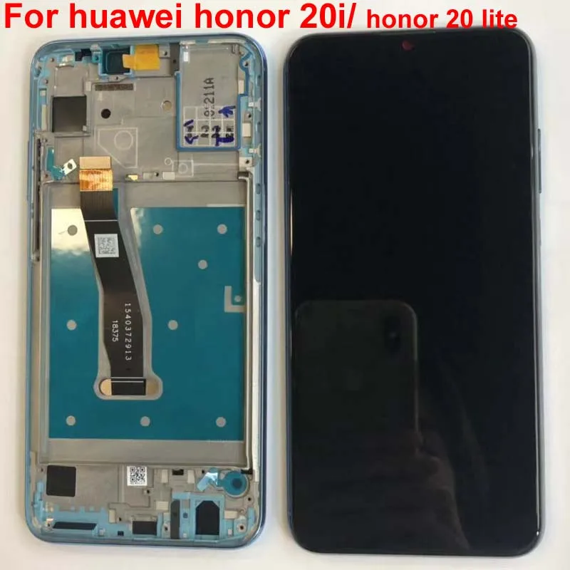 Оригинальный черный 6 21 дюйма для Huawei Honor 20i/Honor 20 Lite ЖК дисплей сенсорный экран