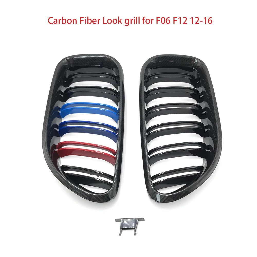

Одна пара, передний бампер из углеродного волокна для BMW 6 серии F06 F12 F13 M6 2012-2016