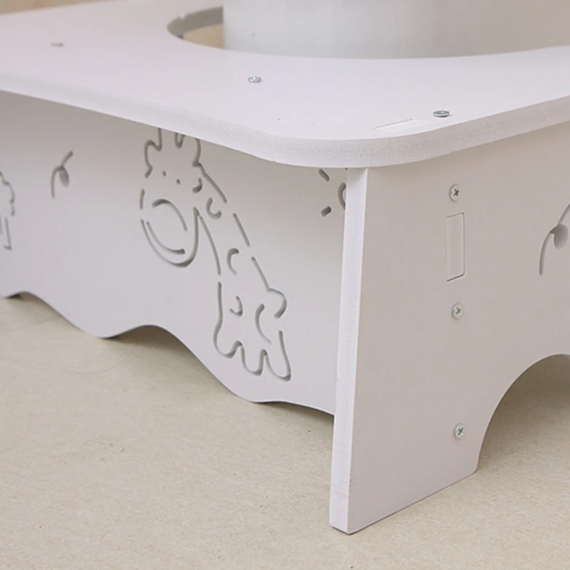 

Portable Squatting Toilet Stool,Wood-Plastic Board Toilet Assistance Steps for Kids/Toddlers/Adults