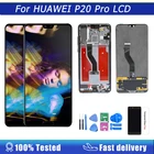 100% Оригинальный HUAWEI P20 Pro ЖК-дисплей AMOLED сенсорный экран дигитайзер 6,1 