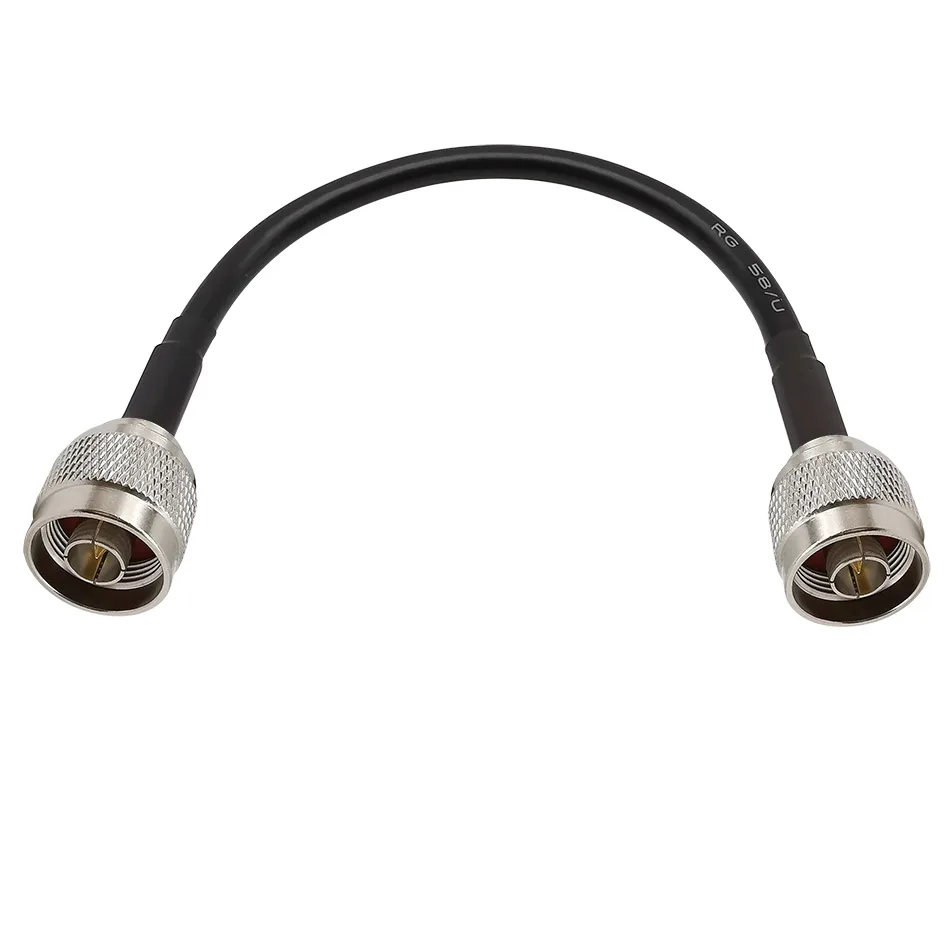 1 шт. RG58 кабель N Тип папа к штекер Разъем RF коаксиальный отрезок провода