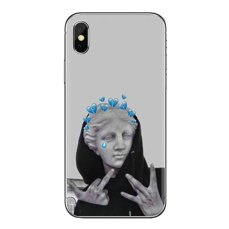 Мягкие чехлы для samsung Galaxy S2 S3 S4 S5 MINI S6 S7 edge S8 S9 Plus Note 2 3 4 5 8 Coque Fundas Mona Lisa Art David Line |