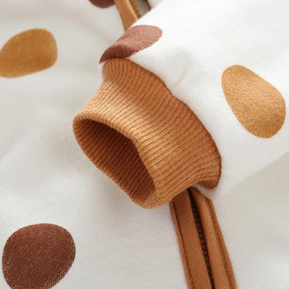 Детский Теплый комбинезон на молнии с длинным рукавом возраст 0-24 месяца - купить