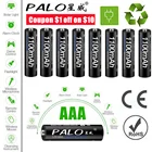 PALO 1,2 v AAA 3A NIMH 1100mah AAA батарея перезаряжаемая aaa батарея Ni-MH батареи длительный срок службы батареи для солнечного светильник-вспышка