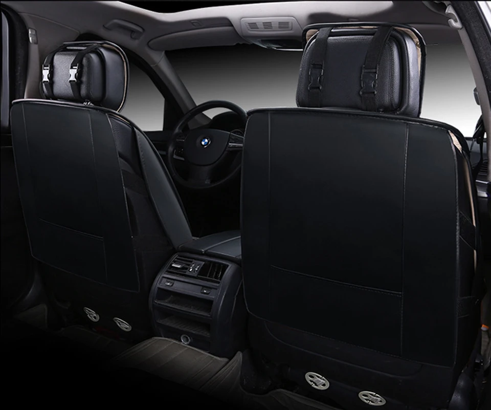 WLMWL универсальный кожаный чехол автокресла для peugeot 206 307 407 207 2008 3008 508 208 308 406 301 всех моделей автомобильные аксессуары