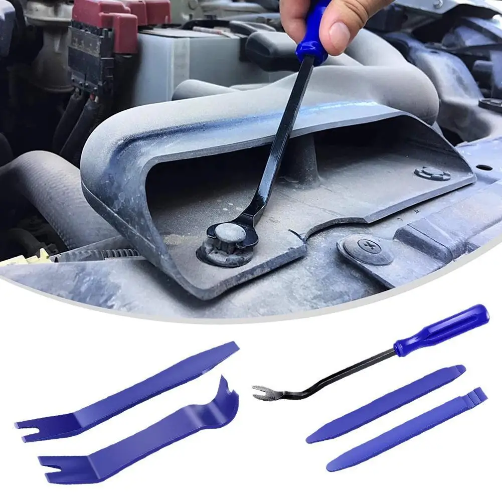 

Car Door Clip Panel Audio Video Dashboard Removal Kit Installer Prying Tool Navigation Disassembly Automobile Nail Puller