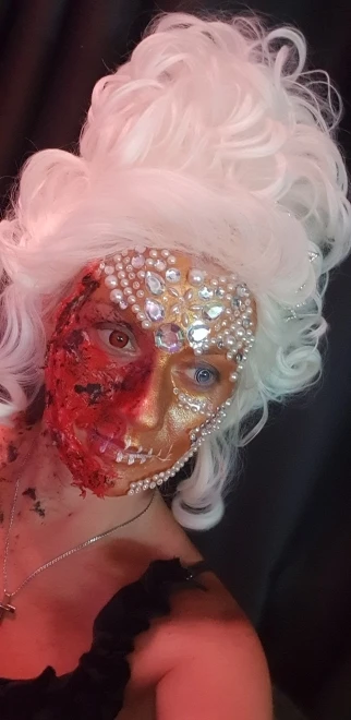 HFG11 1 шт. белый искусственный жемчуг и прозрачный драгоценный камень стикер для