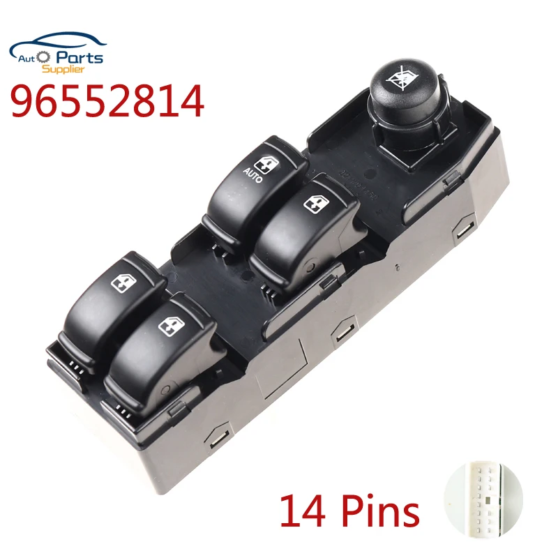 96552814 93731921 96418302 New Front Left Window Lifter Switch Button for Chevrolet Optra Lacetti 2004-2007 High Quality!
