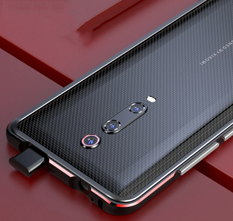 Роскошный металлический бампер чехол для телефона Xiaomi Redmi K20 K20 Pro алюминиевая рамка 3D защитный чехол для Xiaomi 8 6 чехол противоударный