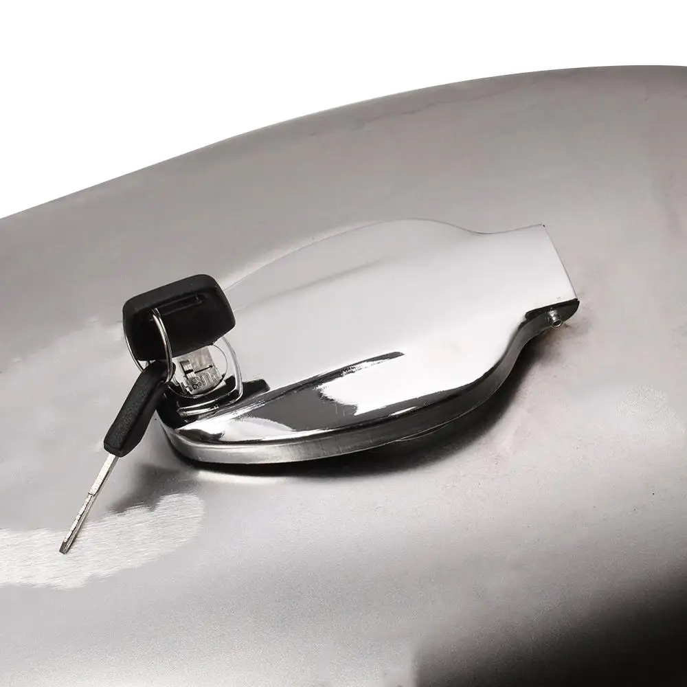 Мотоцикл Винтаж 9L топливный бак с толстым железным колпачком переключатель для