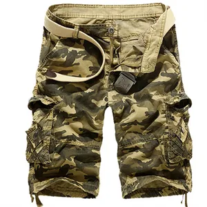 casual shorts mens camouflage mens cargo shorts outwear summer hot sale quality cotton brand clothing male sweatpants military free global shipping