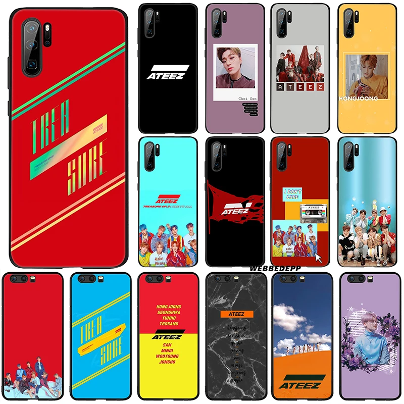 ATEEZ HongJoong мягкий чехол для huawei P30 P20 Pro P10 P9 Lite 2017 P Smart 2019 &amp Nova 3 3i Y9 |