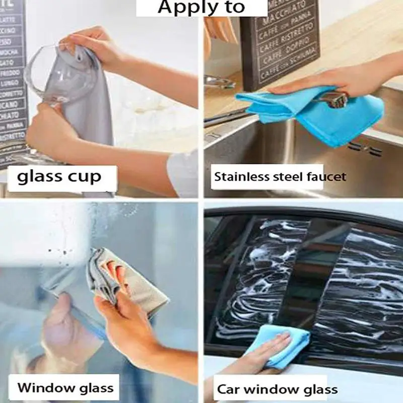

30*40cm 1pcs Fashion Thick Microfiber Wipes Household Y8F4 Fleece Jacquard Wipes Cleaning Towels Scouring Dishwashing Pads Q2P7