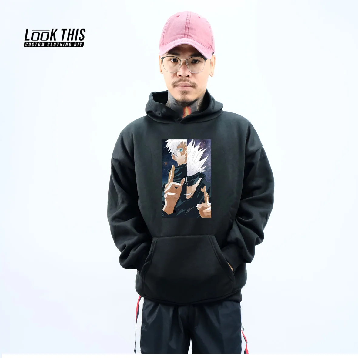 

Jujutsu Kaisen Hoodie Mens Oversized Sweatshirt 2021 Hot Anime Men Teen Hooded Fun Clothing Long Sleeve Hoodies Hoody Tops