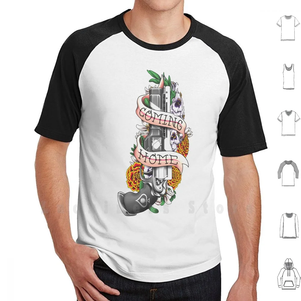 &quot I'm Coming Home Tattoo-Inpsired Design T Shirt 6xl Cotton Cool Tee Destiny 2 Fanart 6 Hunter Vanguard
