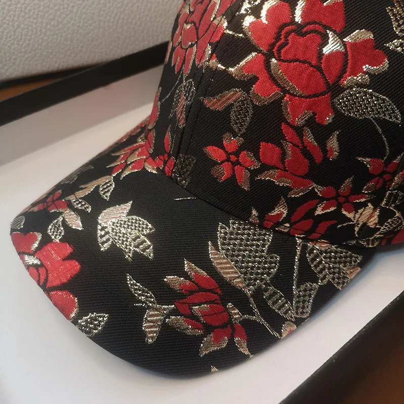 HT147 Модные женские и мужские вышитые принт шляпа бейсболки для женщин модные