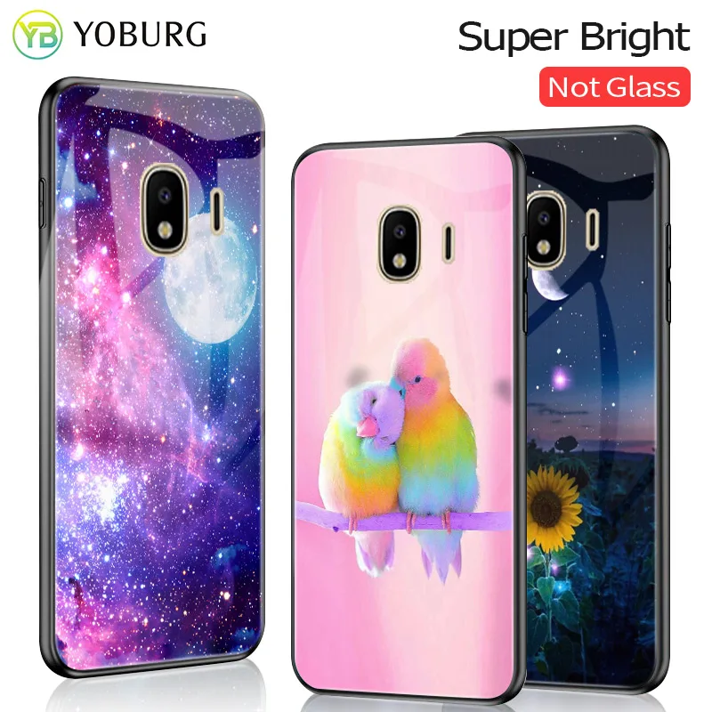 Чехол из поликарбоната и ТПУ для Samsung Galaxy A10 A20 A30 A40 A70 A50 суперъяркий глянцевый